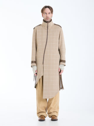 jjuns Runway Coat (beige-checkered)