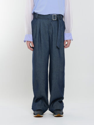 Skaters New Wide Pants (denim-linen)