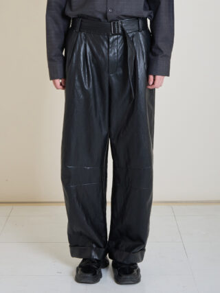 Skater's New Wide Pants (leather)