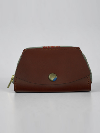 Light Through the Slit Leather Wallet